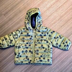 Gap X Disney Mickey Mouse Puffer Jacket